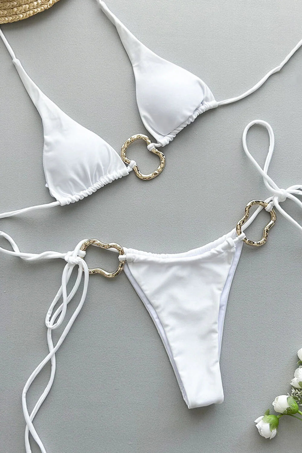 Kristine Bikini - White